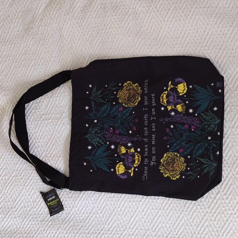 Bookish Tote Bag From Owl Crate - Picture 4 of 8